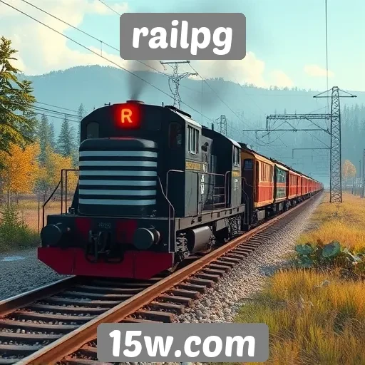 Popularidade do railpg entre jogadores de simulação